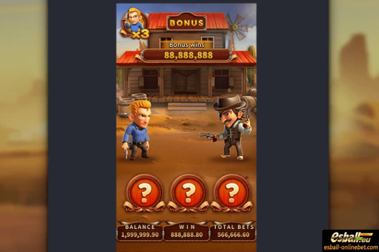 Cowboy Slot Bonus Game