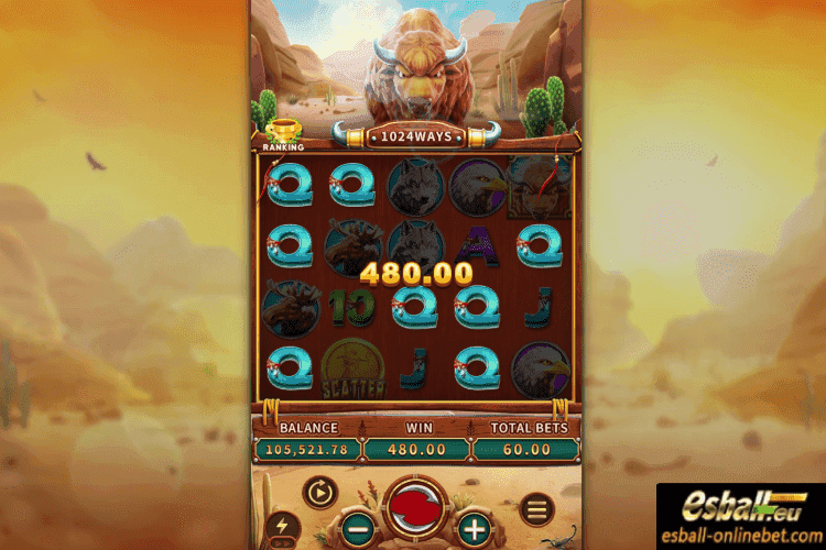 FC Crazy Buffalo Slot Big WIn