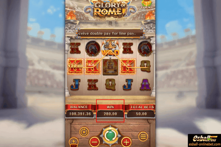 Glory of Rome Slot Big Win Glory of Rome Slot Big Win