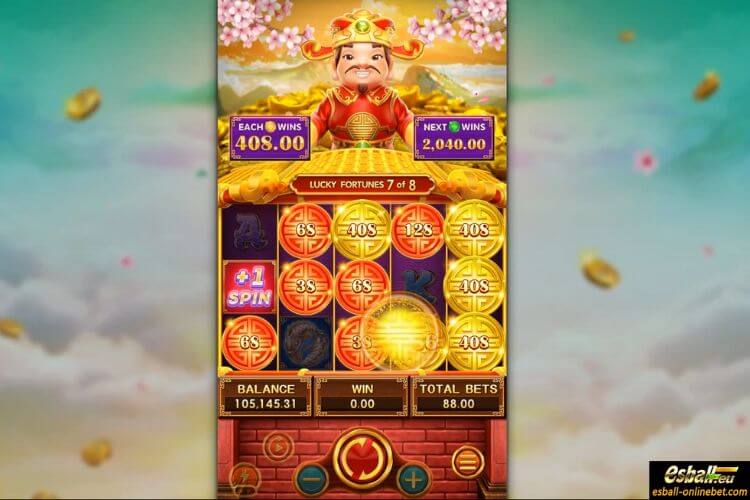 Lucky Fortunes Slot Bonus Game Lucky Fortunes Slot Bonus Game