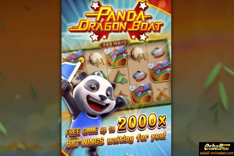 Panda Dragon Boat Slot, Fa Chai Panda Dragon Boat