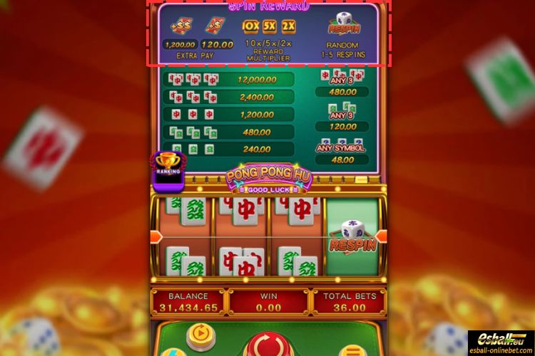 Pong Pong Hu Spin Reward 1 Pong Pong Hu Spin Reward 1