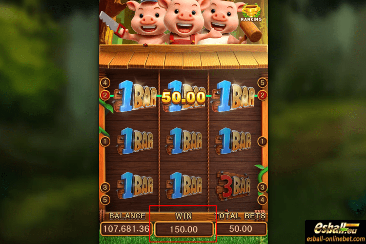 3 Little Pigs Slot Machine Big Win