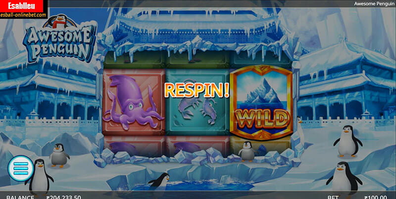 Awesome Penguin Slot Machine Bonus Features