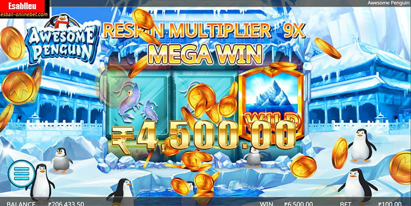 Awesome Penguin Slot Machine Bonus Features