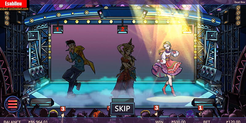 Beat Box Slot Machine Free Spins Bonus