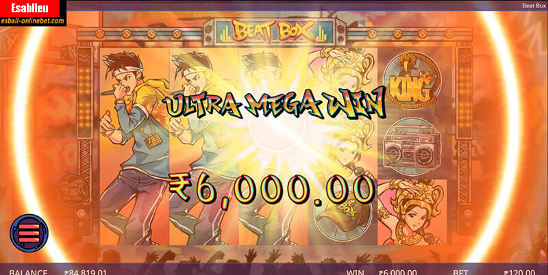Beat Box Slot Machine Ultra Mega Win
