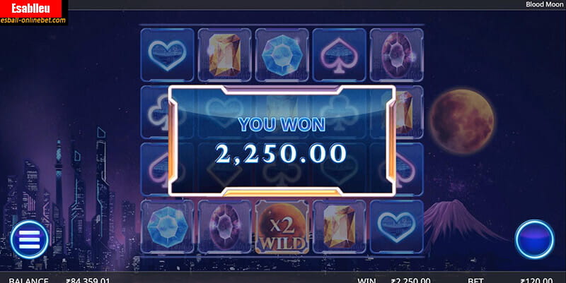 Blood Moon Slot Machine Free Spins Bonus