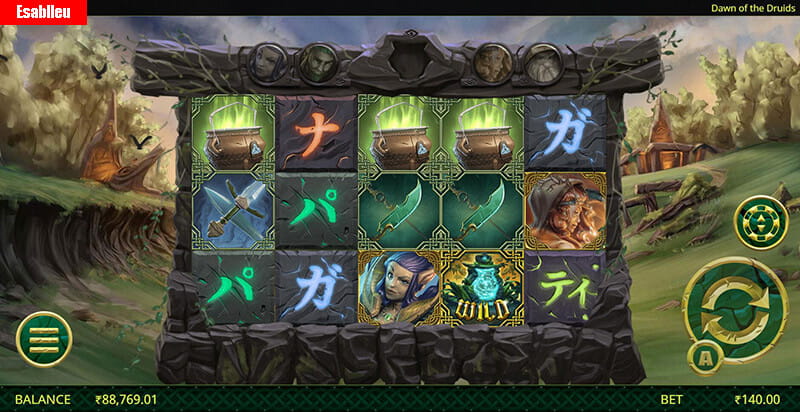 Dawn Of The Druids Slot Machine