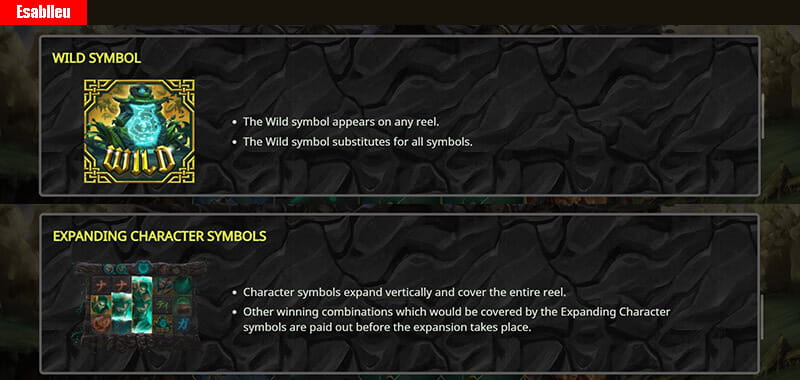 Dawn Of The Druids Slot Machine Wild Symbol