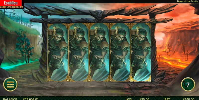 Dawn Of The Druids Slot Machine Free Spins Bonus
