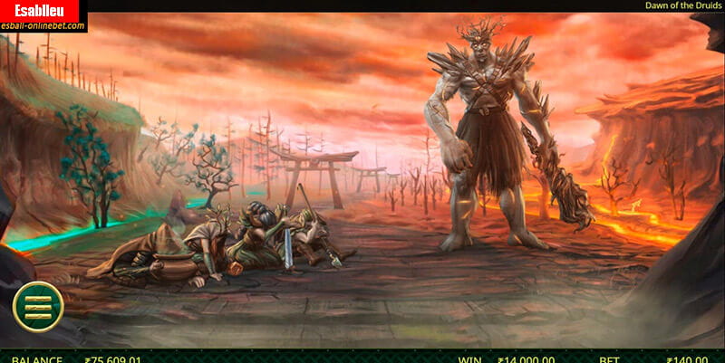 Dawn Of The Druids Slot Machine Free Spins Bonus