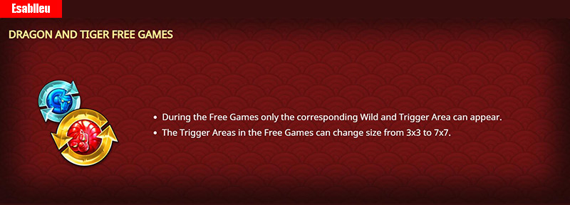 Dragon & Tiger Slot Machine Free Spins Bonus