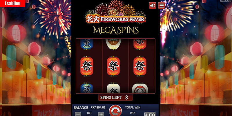 Fireworks Fever Slot Machine Free Spins Bonus