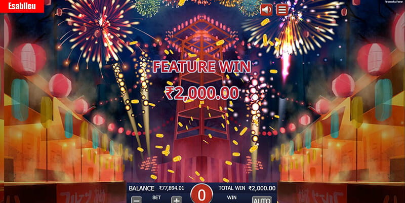 Fireworks Fever Slot Machine Free Spins Bonus
