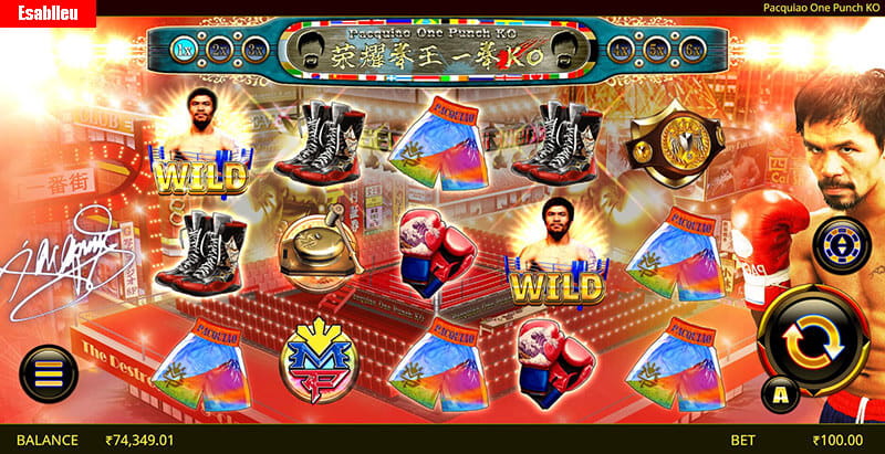 Pacquiao One Punch KO Slot Machine