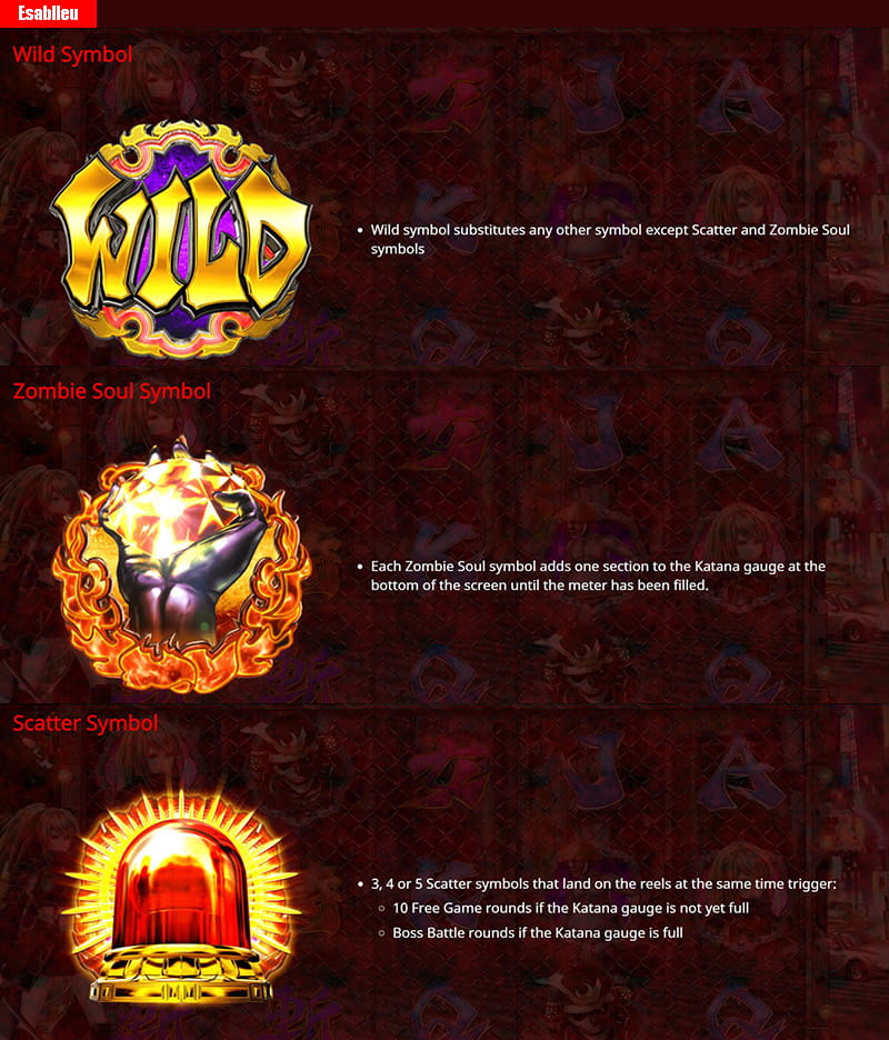 Samurai Girl Slot Machine Wild Symbol
