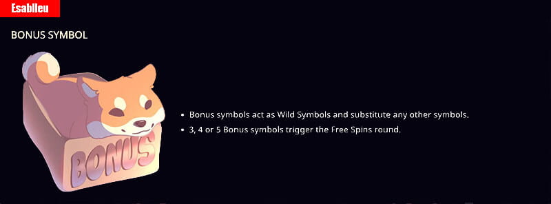 Shiba Inu Slot Machine Bonus Symbol