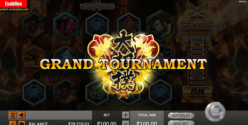 Wild Sumo Slot Machine Grand Tournament