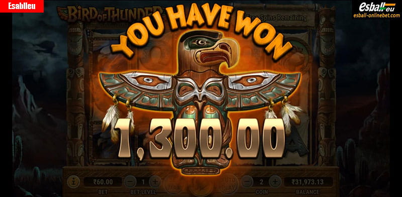 Bird Of Thunder Slot Machine Free Spins Bonus