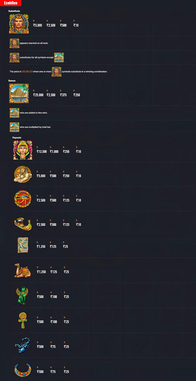 Egyptian Dream Slot Machine