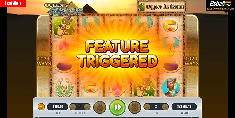 Queen Of Queens Slot Machine Free Spins Bonus