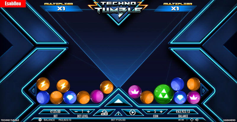 Techno Tumble Slot Machine