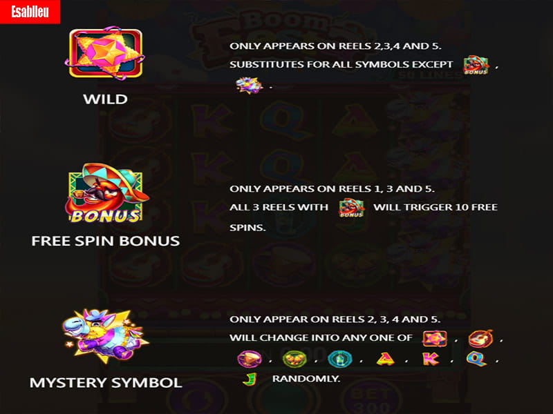 JDB Boom Fiesta Slot Machine Game Rule