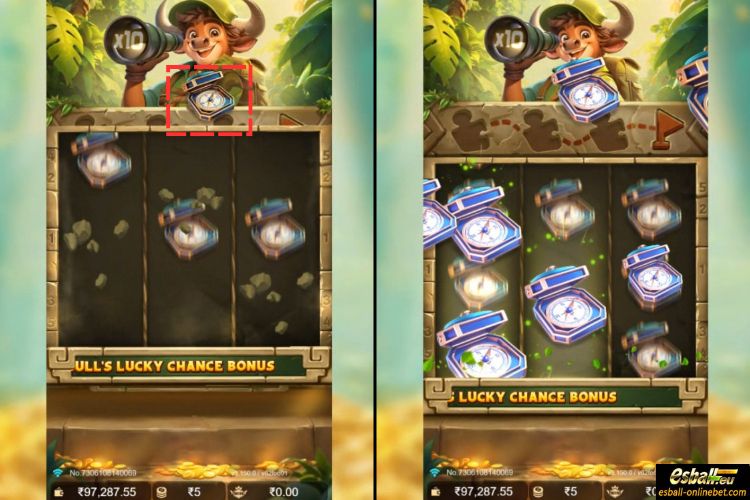 Bull Treasure Bull's Lucky Chance Bonus-2 Bull Treasure Bull's Lucky Chance Bonus-2