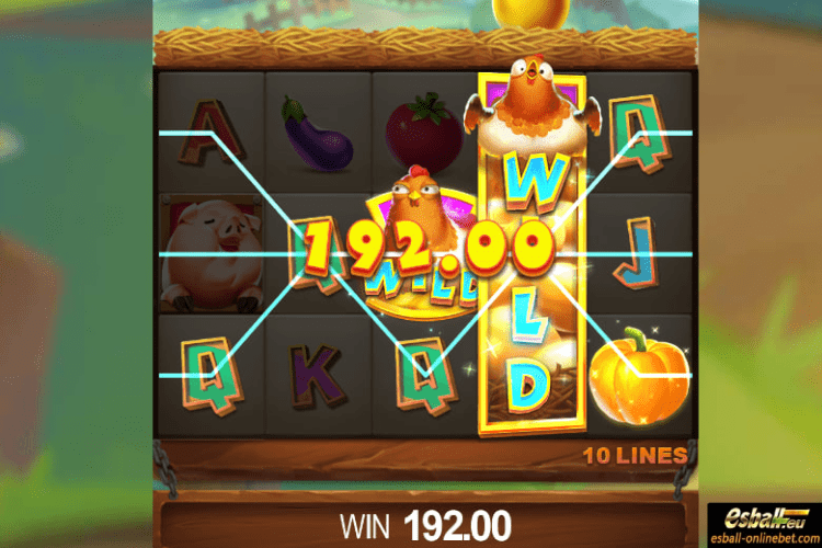 Coocoo Farm Slot Game Big Win