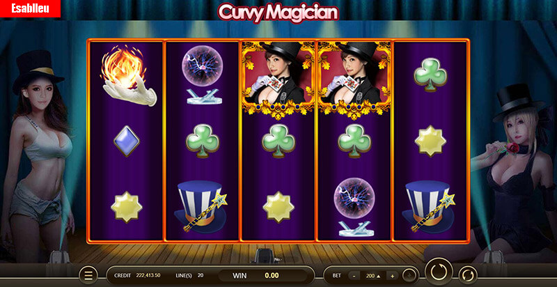 Curvy Magician Slot Machine