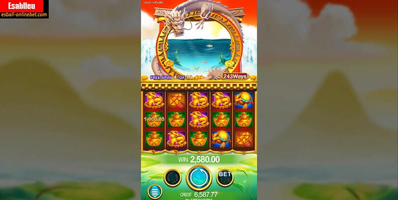 Dragons Gate Slot Machine Bonus Game