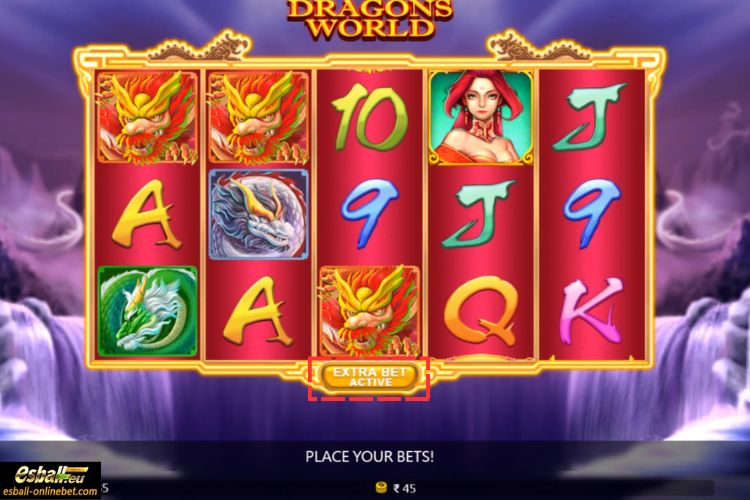 Dragons World Extra Bet Dragons World Extra Bet