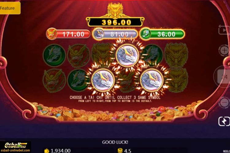 Dragons World Yin Yang Bonus Feature Dragons World Yin Yang Bonus Feature