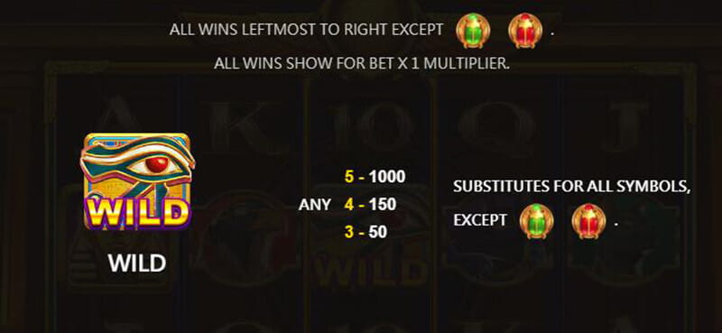 Egypt Treasure Slot Game Rules