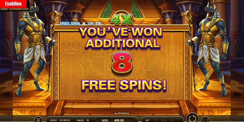 Egypt Treasure Slot Game Free Spin Bonus