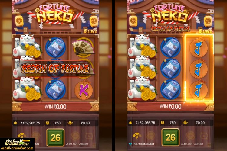 Fortune Neko Respin of Fortune Fortune Neko Respin of Fortune