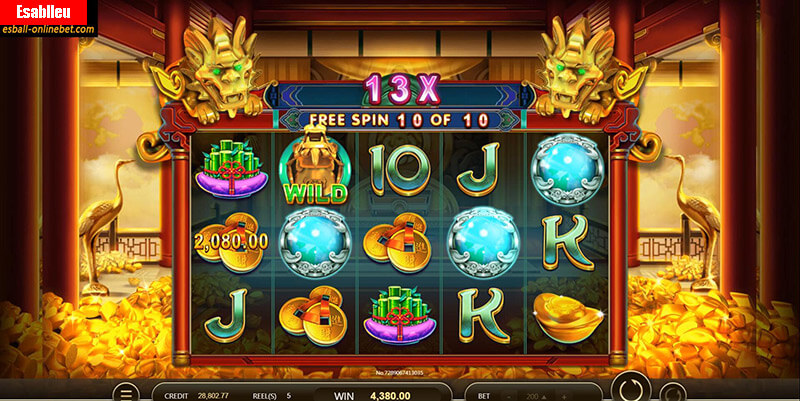 Fortune Treasure Slot Machine Free Spins Bonus