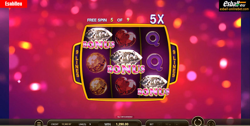 Gems Gems Slot Machine Free Spin Bonus