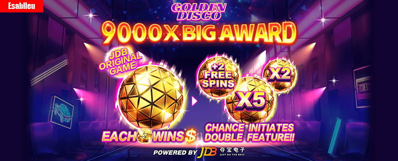 Golden Disco Slot Machine