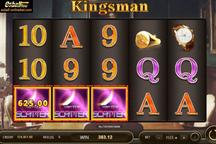 Kingsman Scatter Pay Kingsman Scatter Pay