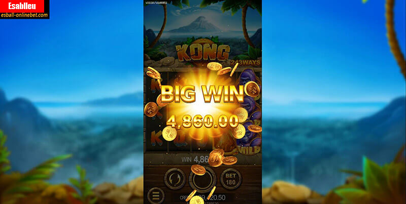 Kong Slot Machine Big Win