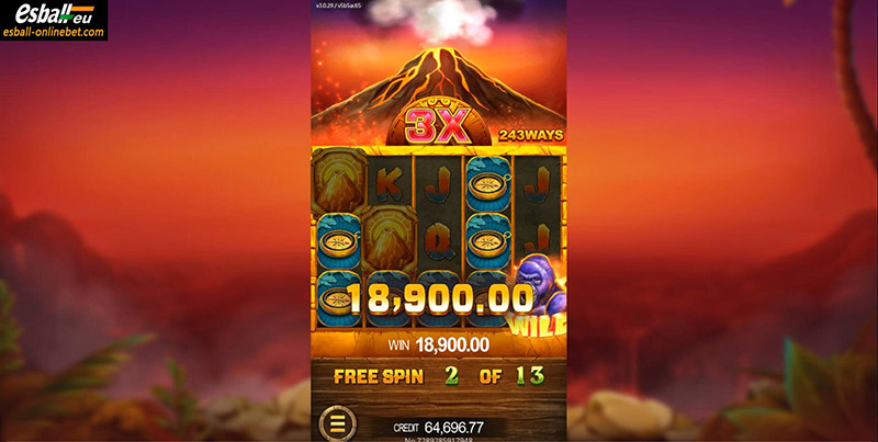 Kong Slot Machine Free Spins Bonus