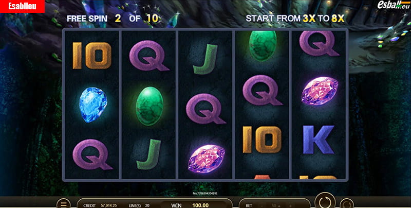 Lucky Miner Slot Machine Free Spin Bonus