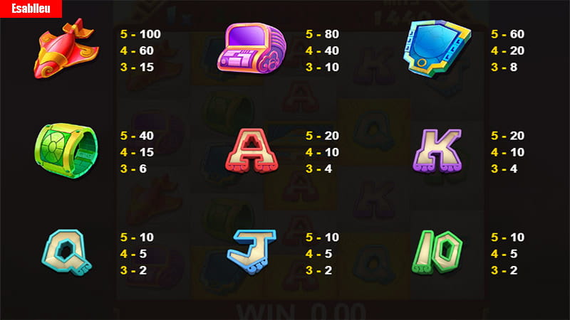 JDB Maya Gold Crazy Slot Paytable JDB Maya Gold Crazy Slot Paytable