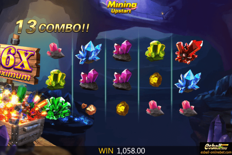 Mining Upstart Slot Online Game Big Prize