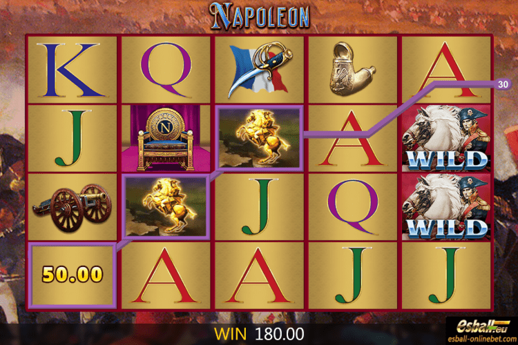 Napoleon Slot Game Big Win