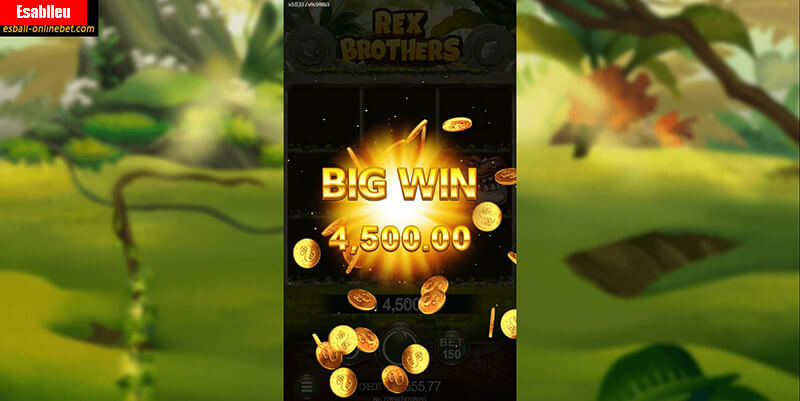 Rex Brothers Slot Machine Meteorites Free Spin Bonus