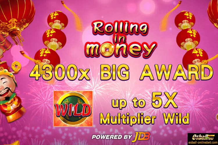 Rolling In Money Slot Machine, JDB Gaming Rolling In Money