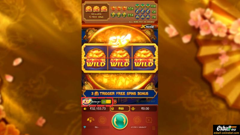 Treasure Bowl Slot Extra Bet Feature Treasure Bowl Slot Extra Bet Feature